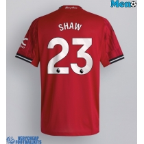 Manchester United Luke Shaw #23 Replica Home Shirt 2025-26 Short Sleeve